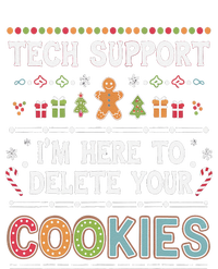 Funny Christmas I’M Here To Delete Your Cookies Techsupport Cooling Performance Long Sleeve Crew