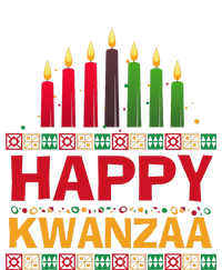 Happy Kwanzaa Kinara Seven Candles African American Holiday T-Shirt