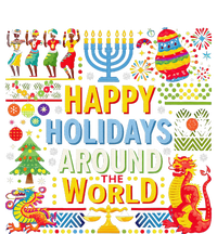 Happy Holidays Around A World Multicultural Celebration T-Shirt