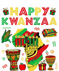 Happy Kwanzaa Kinara Set Mazao African American Christmas T-Shirt