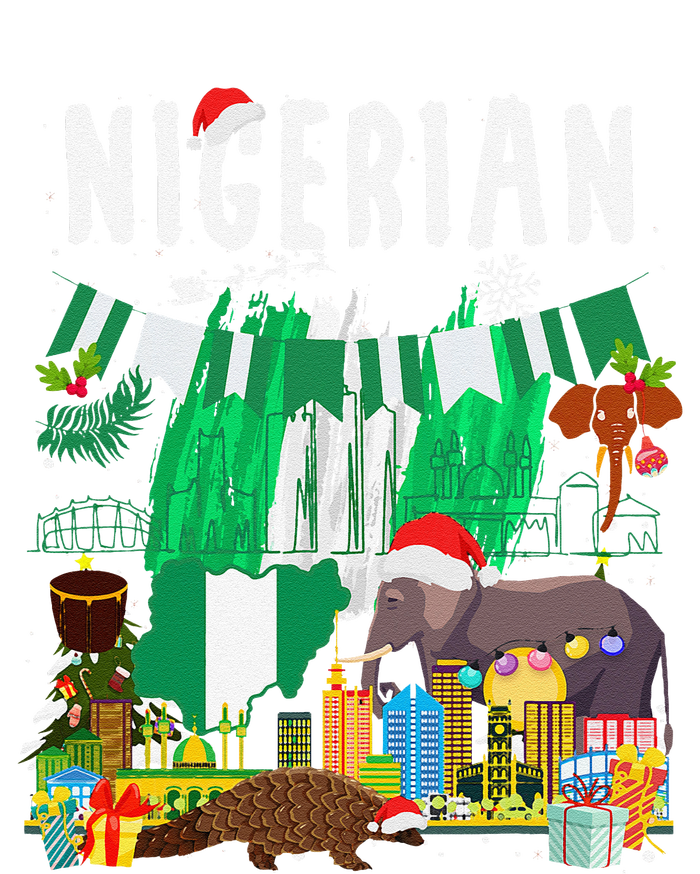 Nigeria Outfit Idea For & Novelty Nigerian Christmas T-Shirt