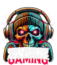 Retro CanT Hear You Gaming Skull Headset Game Lovers Design Hoodie