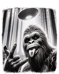 Sasquatch Selfie Big Foot Rock On Ufo Alien Funny 0hjxk2 T-Shirt