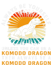 Retro Komodo Monitor Always Be Yourself Komodo Dragon T-Shirt