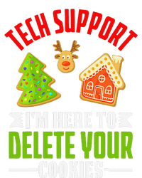 Here To Delete Your Cookies Funny Tech Support Christmas T-Shirt