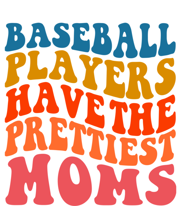 Groovy Baseball Mom Mothers Day Softball Lover Gift T-Shirt