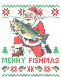 Merry Fishmas Santa Fishing Fisher Ugly Christmas Meaningful Gift Hoodie