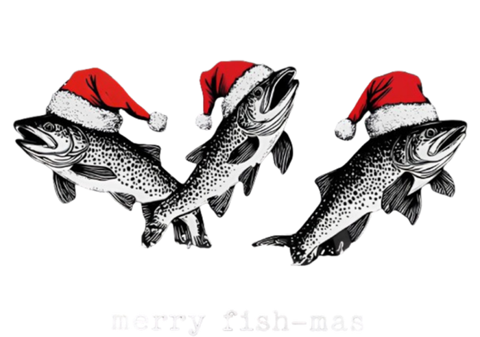 Merry Fishmas Santa Fishing Lovers Funny Fisher Christmas Meaningful Gift T-Shirt