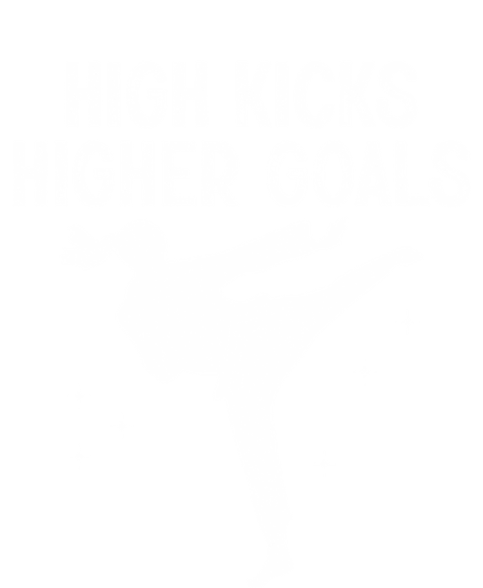 High Kicks Higher Goals Taekwondo Martial Arts Tkd Gift Doggie Tank