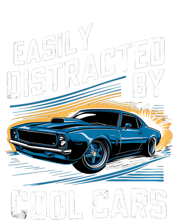 Boy Vintage Muscle Car Easily Distracted By Cool Cars T-Shirt