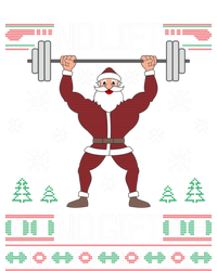 No Lift No Gift Ugly Christmas Santa Claus Gym Gift Sweatshirt