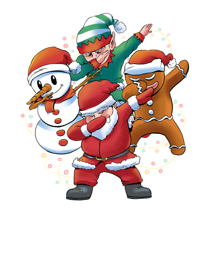 One Jolly Flight Nurse Dabbing Santa Christmas Funny Gift T-Shirt