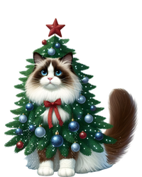 Ragdoll Cat Christmas Tree Costume Gift T-Shirt