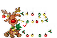 Reindeer Christmas Nice Naughty Insufficient Evidence Gift T-Shirt