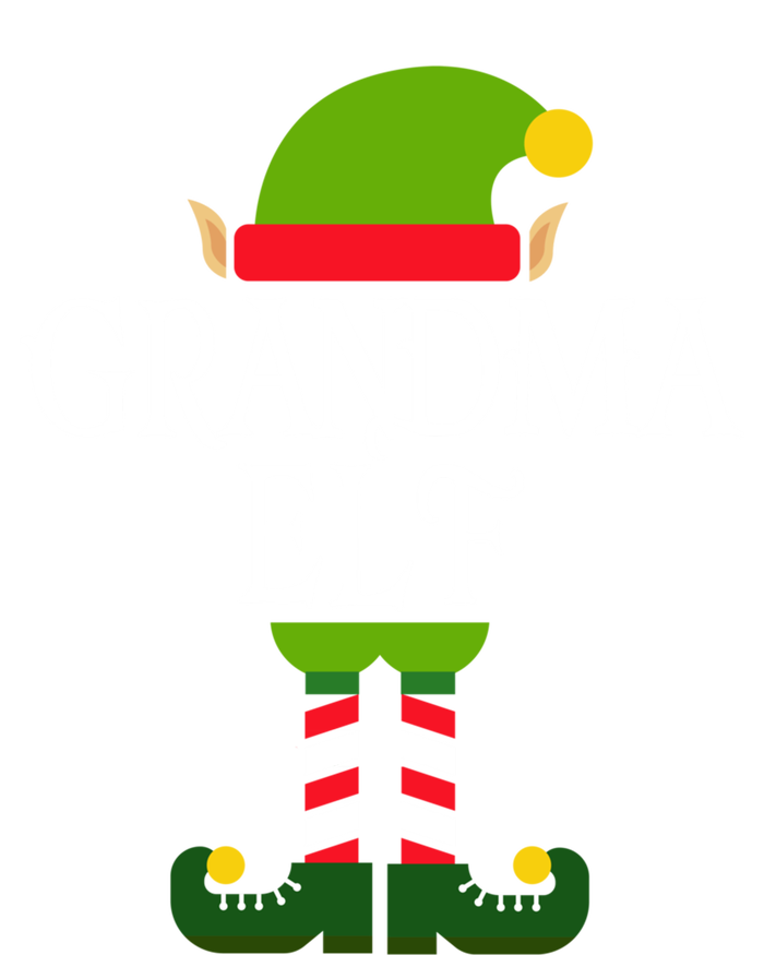 IM The Grandma Elf Family Matching Christmas Pajama Gift Women's Long Sleeve Flannel Pajama Set 