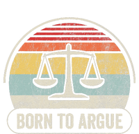 Born To Argue Retro Scales Design Sustainable Beanie