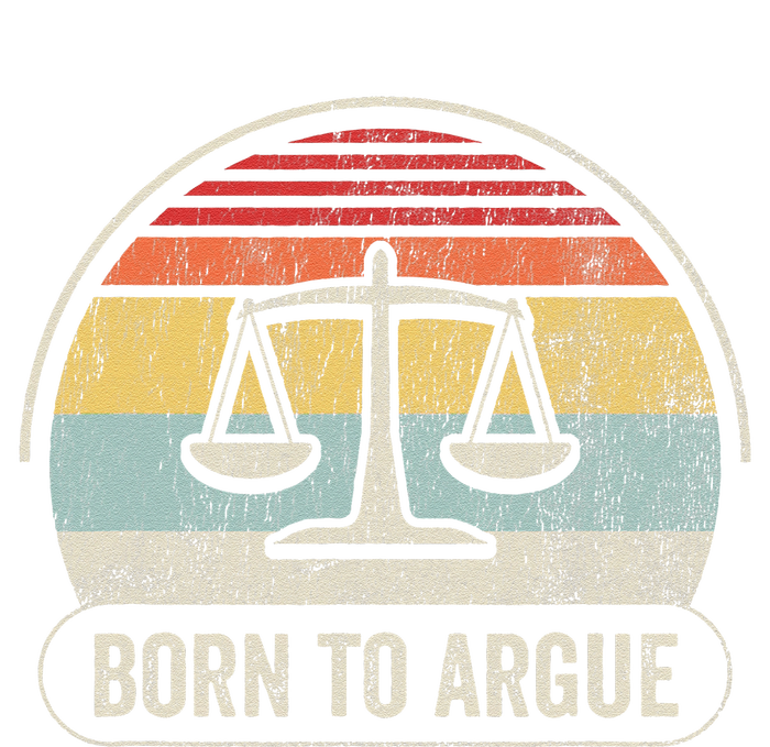 Born To Argue Retro Scales Design Sustainable Beanie