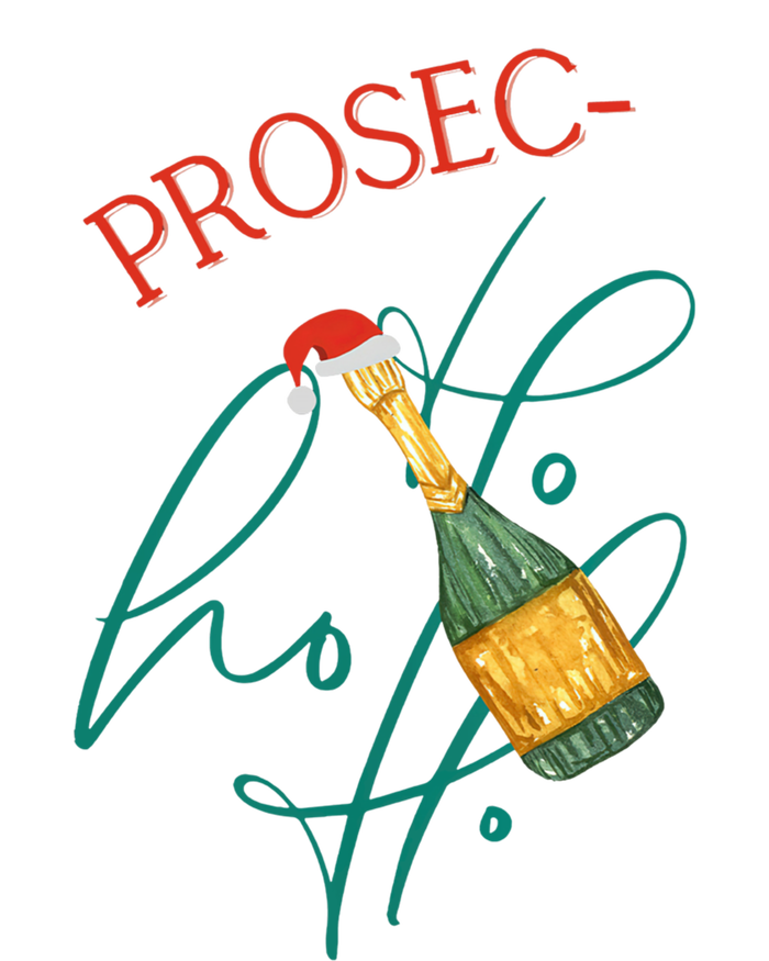 Retro Prosec Ho Ho Ho Funny Presecco Christmas Vacation Great Gift T-Shirt