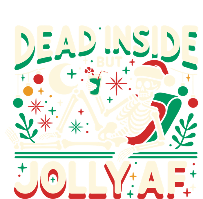 Skeleton Dead Inside But Jolly Af Gift Toddler T-Shirt