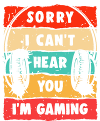 Funny Gamer Video Gaming Sorry I CanT Here You Canvas