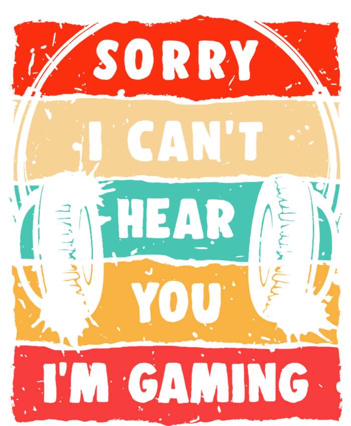 Funny Gamer Video Gaming Sorry I CanT Here You Canvas