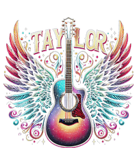 Groovy Taylor First Name Personalized 80s T-Shirt