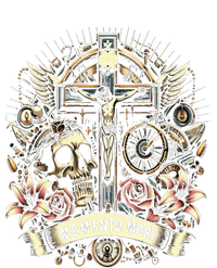 Memento Mori Catholic Crucifix Traditional Latin Mass Skull Kids T-Shirt