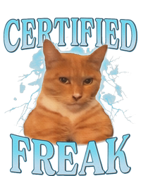 Certified Freak Eat Cement Cursed Cat T-Shirt