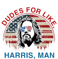 Dudes For Like Harris Man White Dude For Kamala Harris 2024 T-Shirt