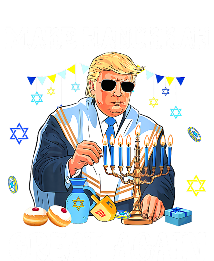 Make Hanukkah Great Again Trump Jewish Ugly T-Shirt