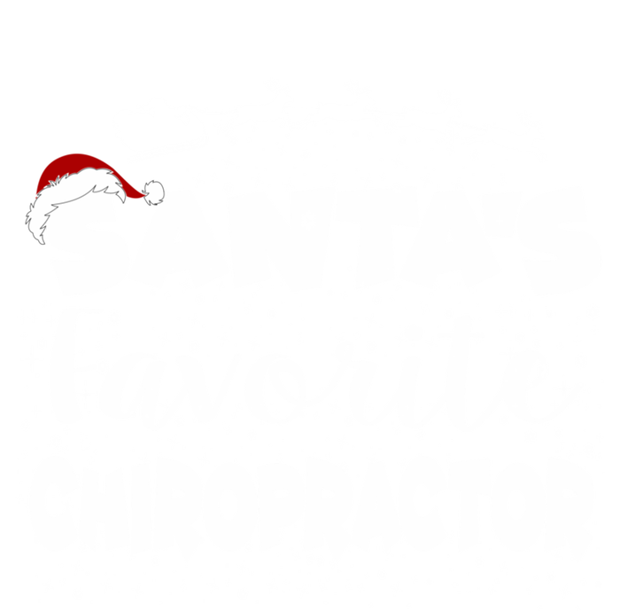 SantaS Favorite Chiropractor Christmas Gift T-Shirt