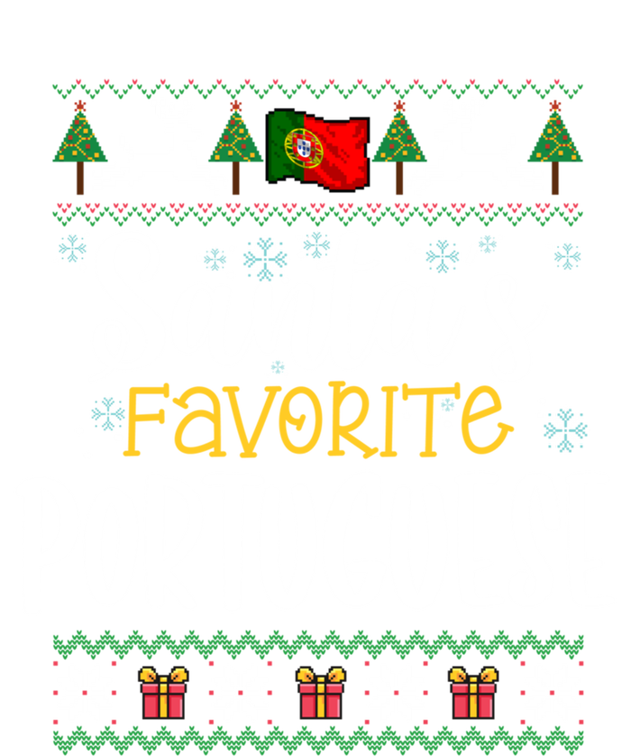 SantaS Favorite Portuguese Portugal Ugly Christmas Gift Tote Bag