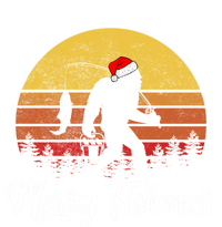 Sasquatch Funny Bigfoot Fishing Christmas Merry Fishmas Meaningful Gift T-Shirt