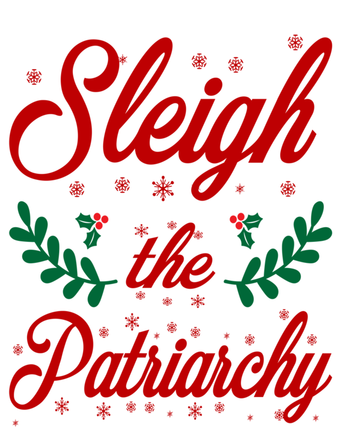 Sleigh The Patriarchy Feminist Ugly Christmas Meme Holiday Cute Gift T-Shirt