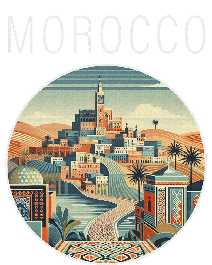 Morocco Scenery Art Deco T-Shirt