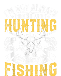 IM Not Always Thinking About Hunting Funny Outdoor Humor Coaster