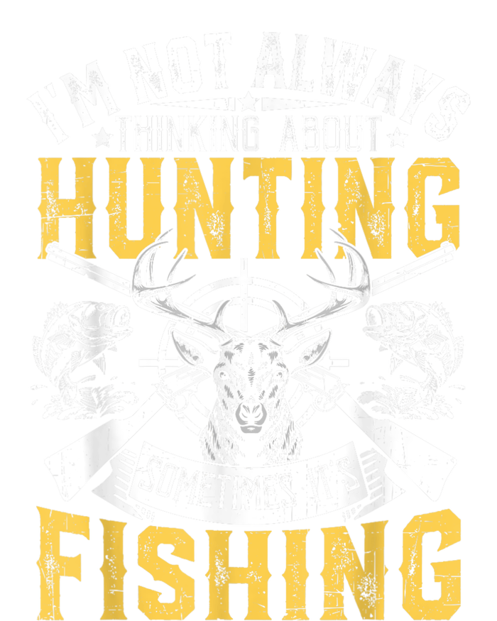 IM Not Always Thinking About Hunting Funny Outdoor Humor Coaster