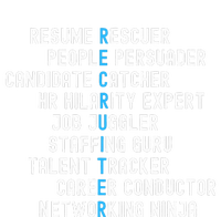 Funny Recruiter Definitions With Job Responsibilities Women's Pullover Hoodie