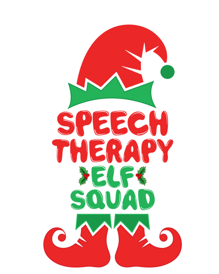 Speech Therapy Elf Squad Slp Speech Therapist Christmas Great Gift T-Shirt