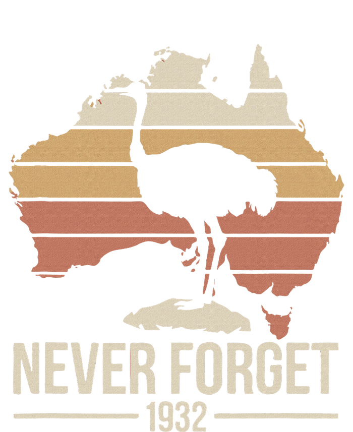 Never Forget 1932 Emu War Australia History Tribute Kids Tie-Dye T-Shirt