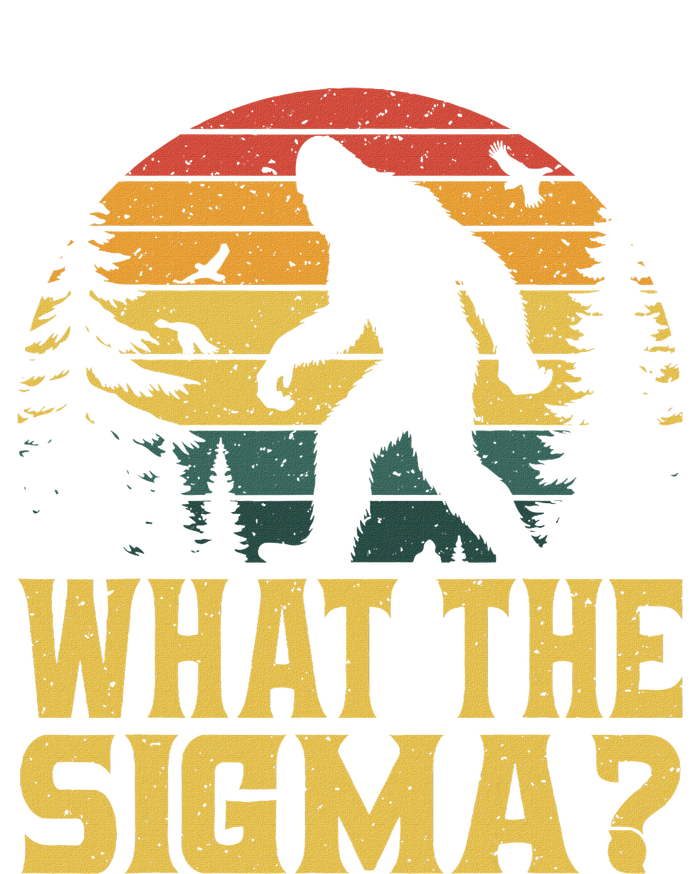 Vintage Bigfoot Sasquatch What The Sigma Funny Meme Teen Boy Tank Top