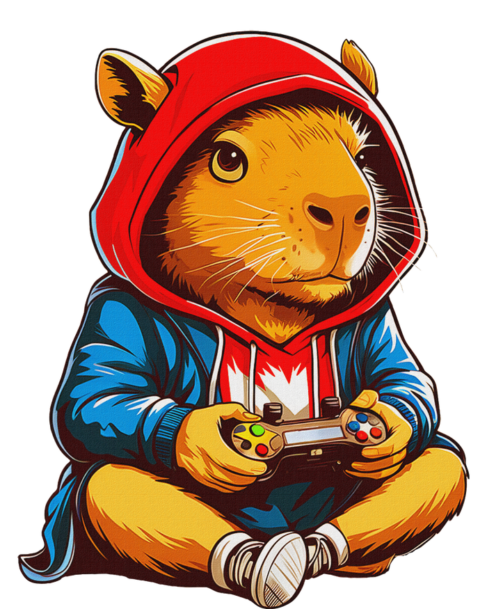 Capybara Video Games Funny Gaming Capy Teen T-Shirt