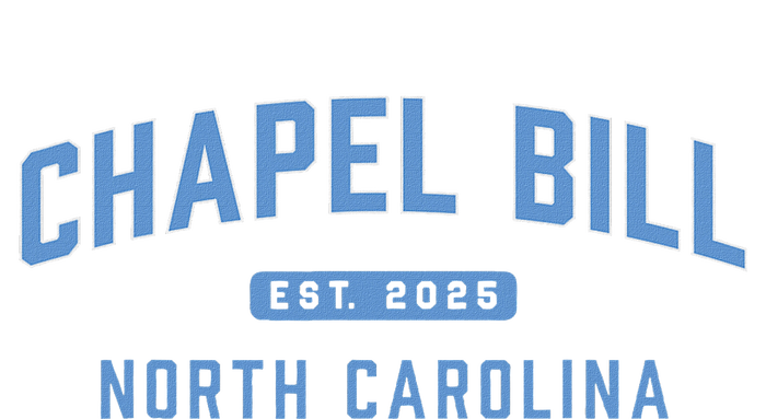 Chapel Bill North Carolina Fan Merch Women's Racerback Tank