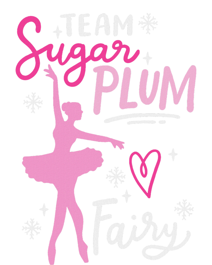 Team Sugar Plum Fairy Nutcracker Ballet Dance Christmas Girl Women's Flannel Pajama Set