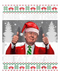 Make Christmas Great Again Funny Trump Pajamas Ugly Sweater Premium Hoodie