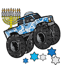 Hanukkah Monster Truck Menorah Chanukah Jewish Mousepad