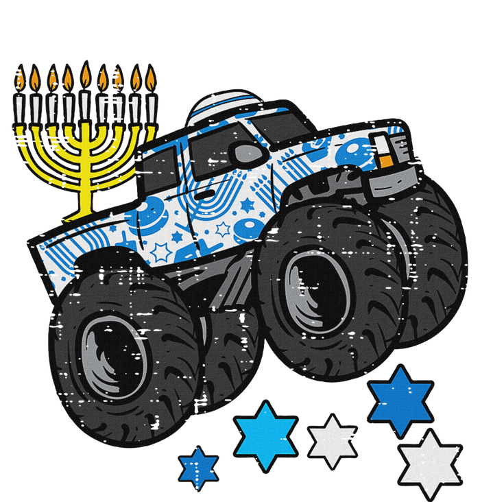 Hanukkah Monster Truck Menorah Chanukah Jewish Mousepad