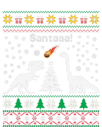 Santa Dinosaur Ugly Sweater Christmas Meteor Meteoroid T Rex Gift T-Shirt