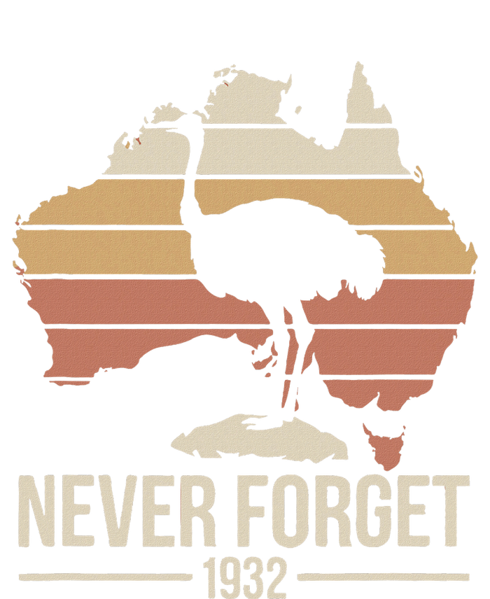 Never Forget 1932 Emu War Australia History Tribute T-Shirt