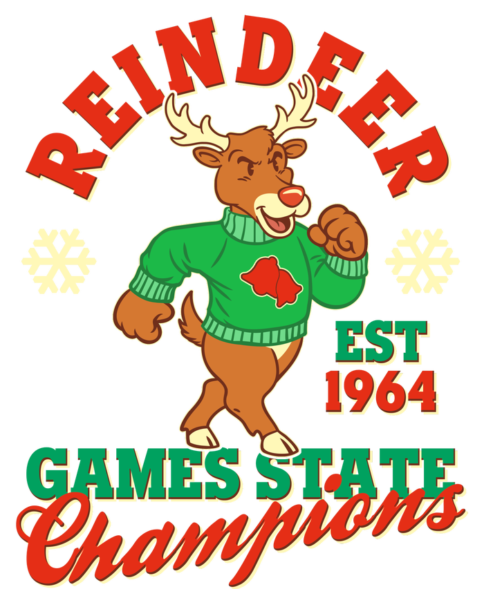 Christmas Reindeer Games State Champions Est 1964 T-Shirt